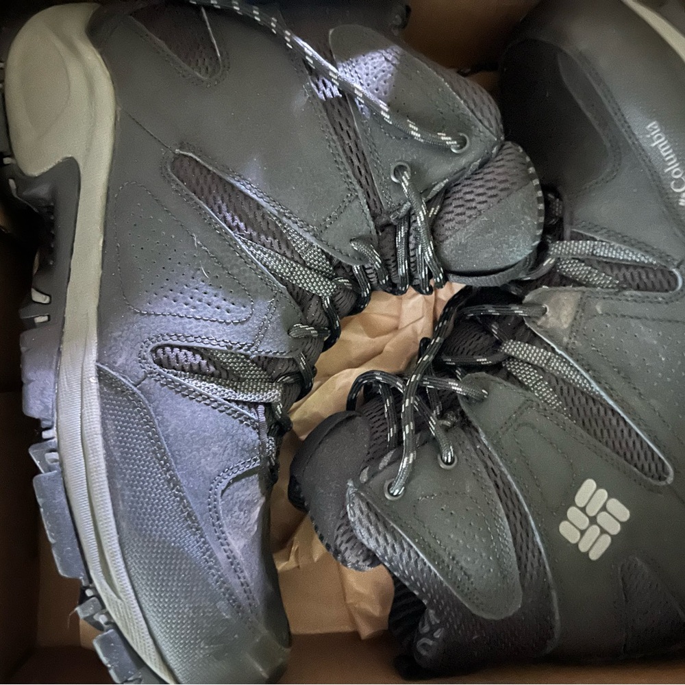 Men’s black Columbia boots NWT
